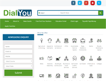 Tablet Screenshot of dialyou.com